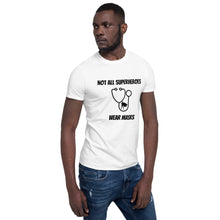 Load image into Gallery viewer, Doctor Superhero Short-Sleeve Unisex T-Shirt - Knotted Physio