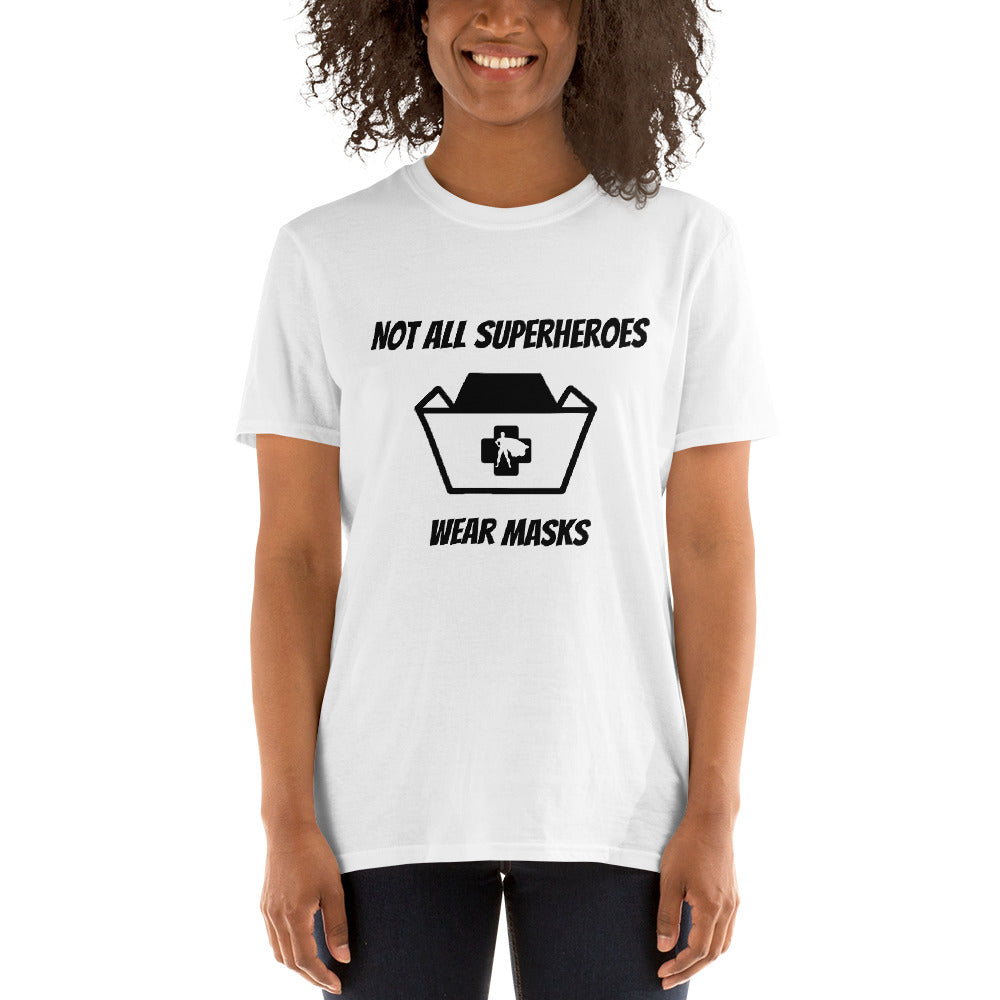 Nurse Superhero Short-Sleeve Unisex T-Shirt - Knotted Physio