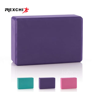 REXCHI Gym Fitness EVA Yoga Block: Knotted Physio